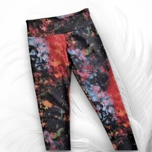 Onzie Hot Yoga Leggings Pilates Fitness Multicolor Size S/M